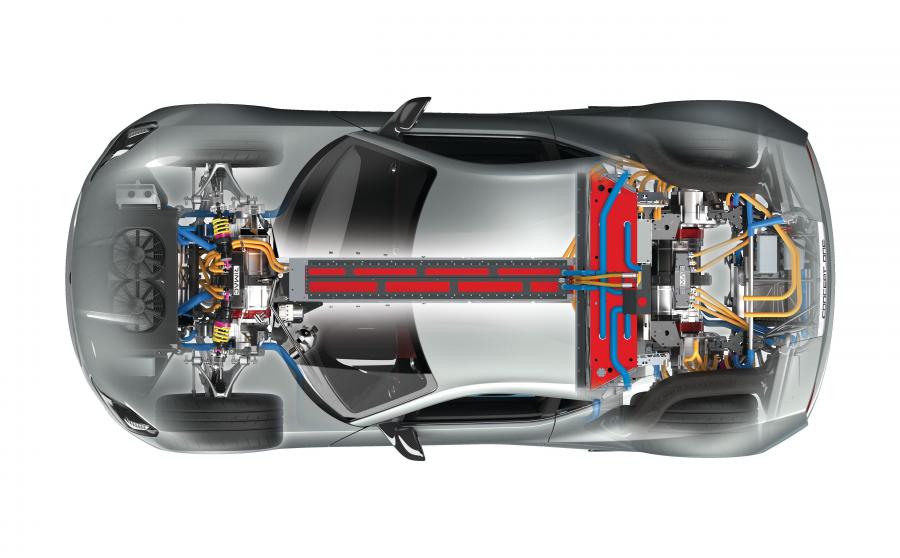 Схема Rimac Concept_One 2016 года  (фото 25 из 38)